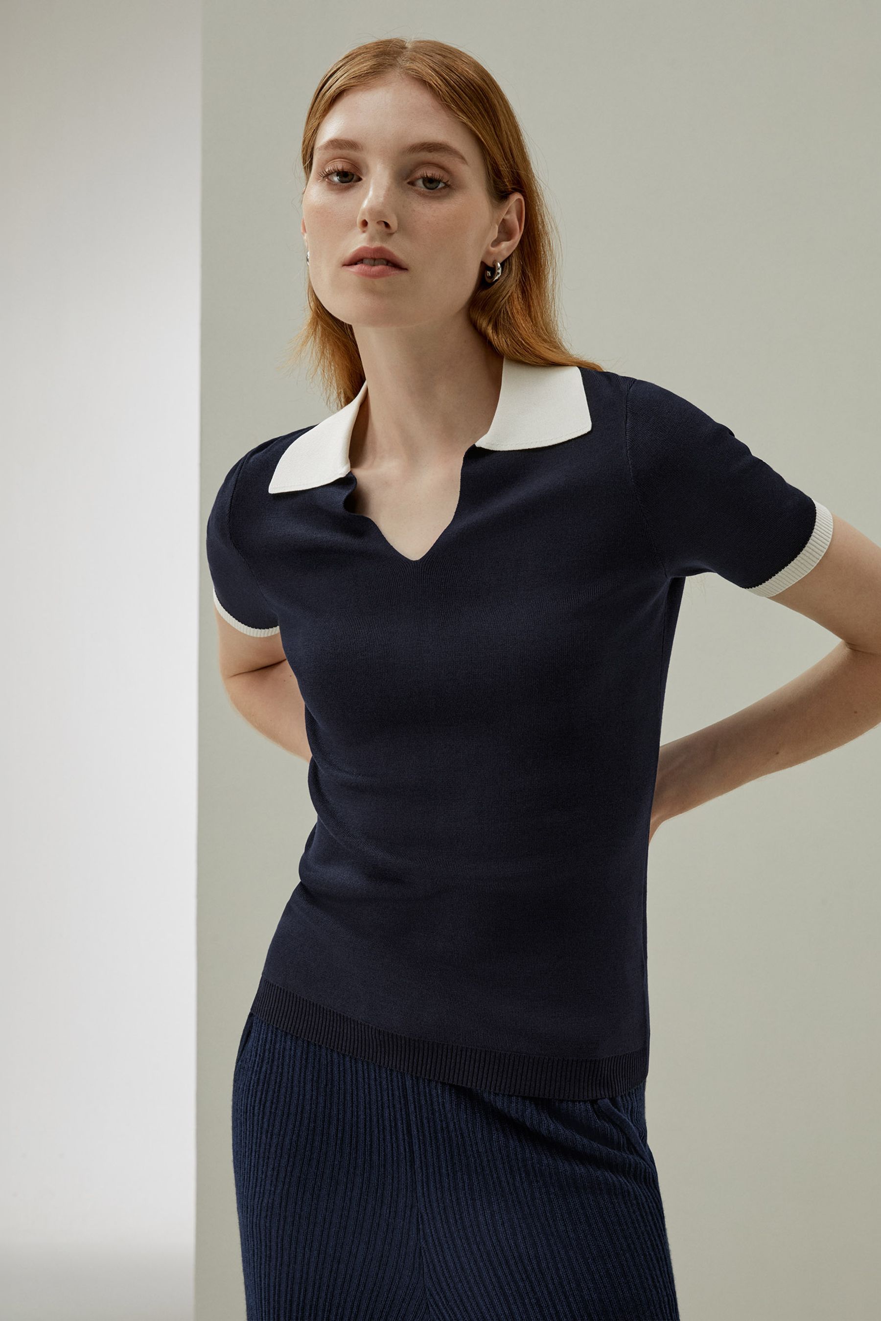 Timeless Mei Silk Knit Tişört