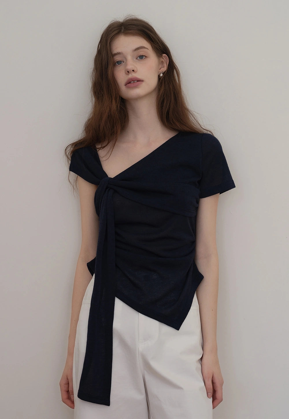 Tie Front Tişört