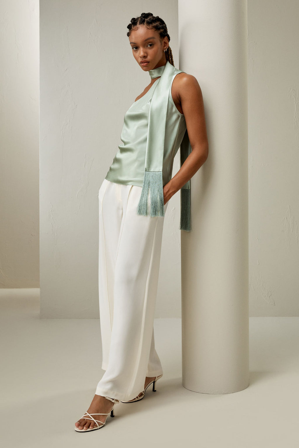 Tassel Scarf Üst