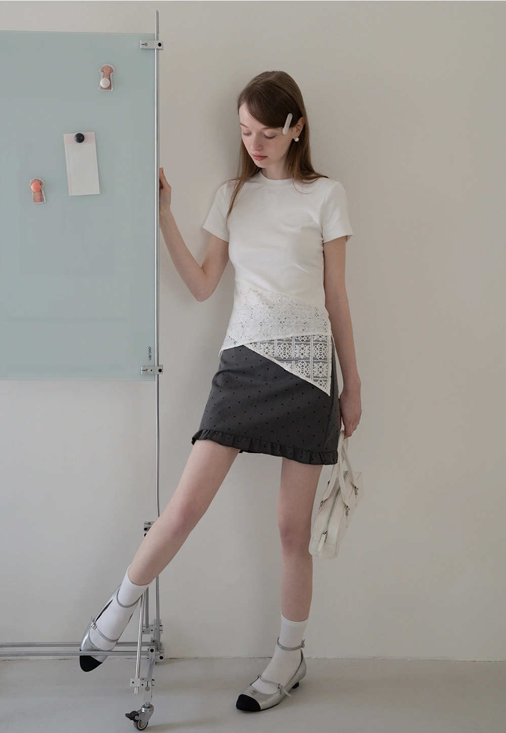 Asymmetric Hem Tişört