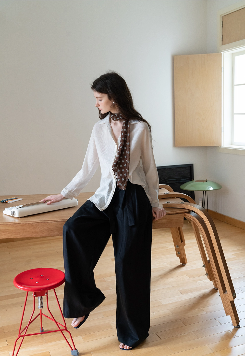 Asymmetric Hem Gömlek