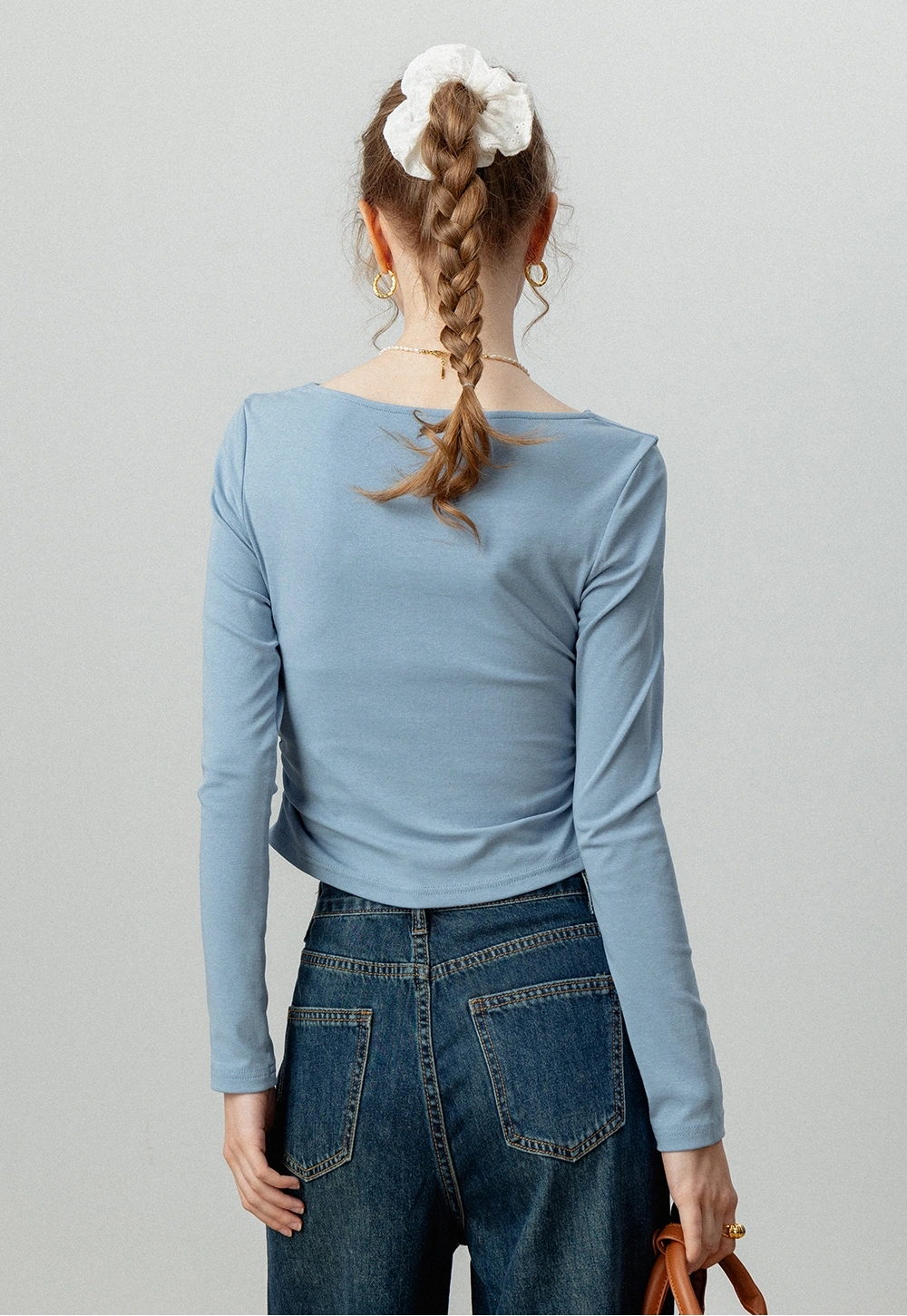 Women's Twist-Front Bluz