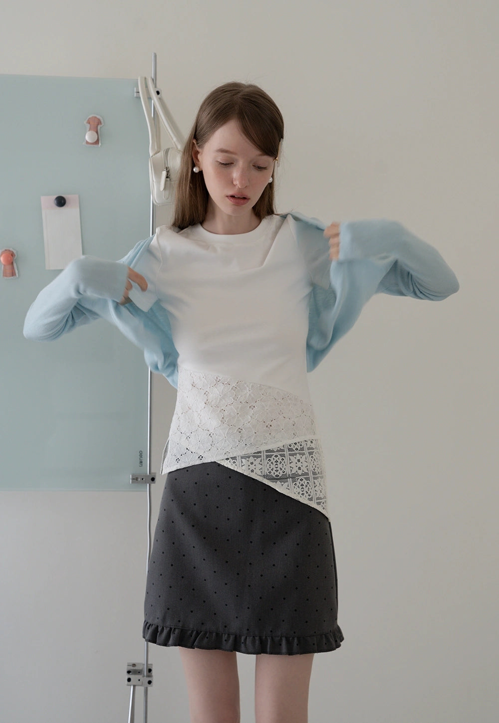 Asymmetric Hem Tişört