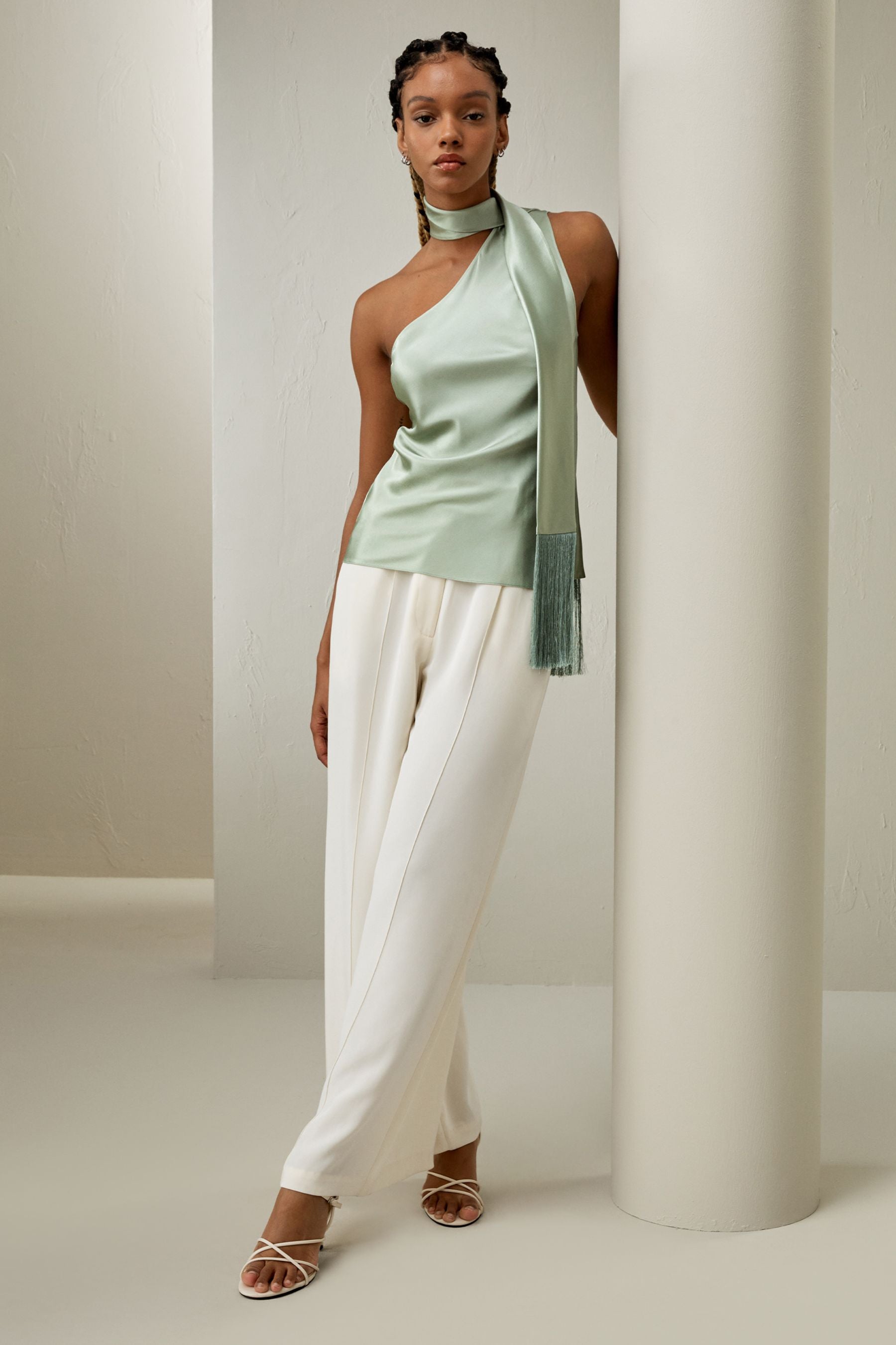 Tassel Scarf Üst